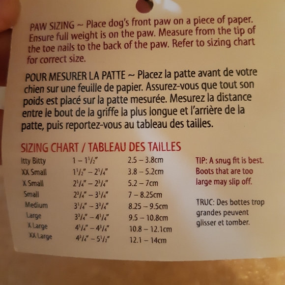 Muttluks xxs, dog boots, winter boots - Picture 3 of 7